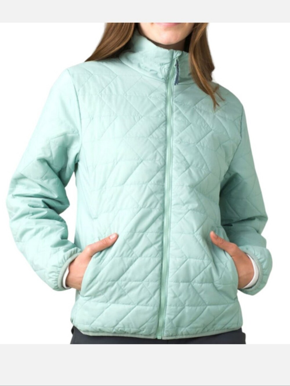 PrAna Alpine Air Creek Quilted Women's Jacket Size Small Lightweight Packable